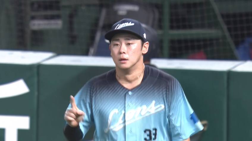 8回表・L平沢大河 ヒット性の打球を好捕!!