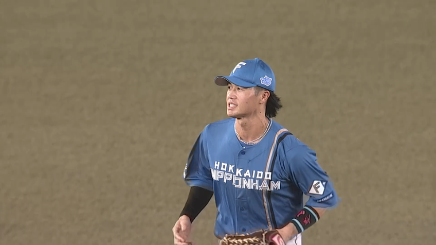 5回裏・F細川凌平 センター前に落ちそうな打球を好捕!!