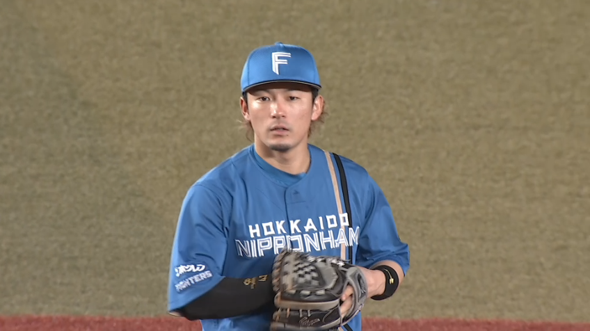 8回裏・F水野達稀 三遊間を抜けそうな打球を見事アウトにする!!