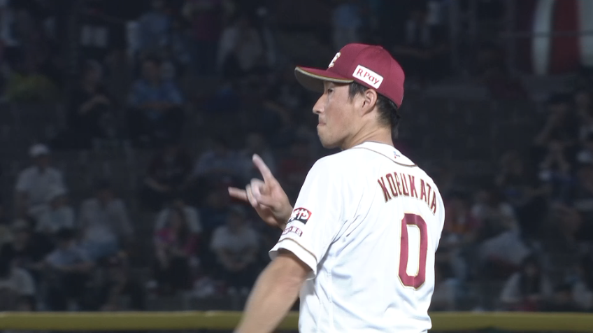 8回表・E小深田大翔 見事なバックアップでアウトにする!!