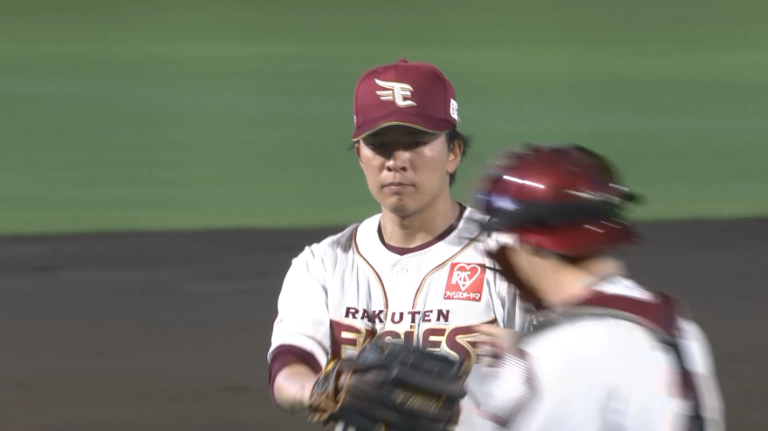 7回表・E早川隆久 7回無失点のナイスピッチング!!