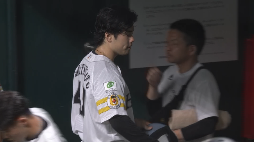 2回表・H松本晴 得点圏のピンチを変化球を活かして無失点!!