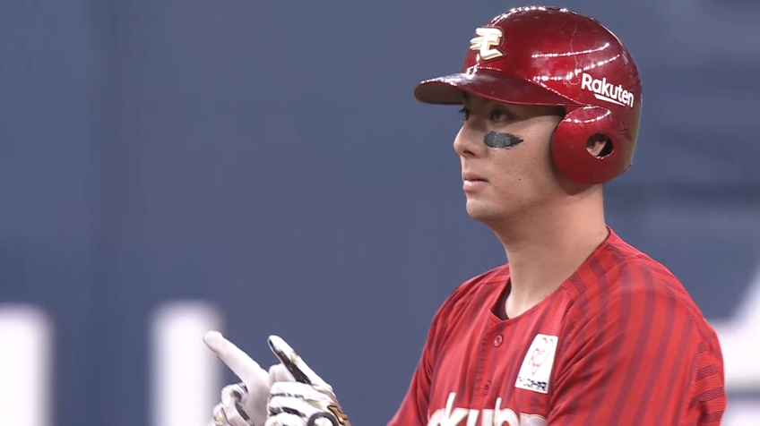 6回表・E村林一輝 レフトオーバーのタイムリー2ベースヒット!!