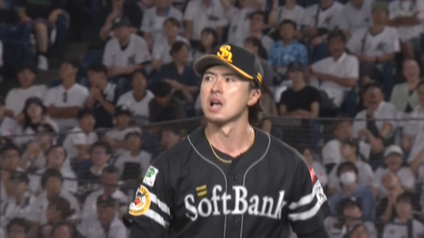6回裏・H上沢直之 6回3失点と粘りのピッチング!!