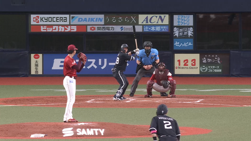 3回裏・B 来田涼斗 反撃の狼煙を上げる2点タイムリー3ベース!!