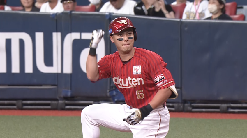 3回表・E村林一輝 ライトへのタイムリーヒットで追加点!!