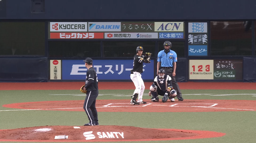 7回表・B富山凌雅 ピンチを招くも無失点で抑える!!