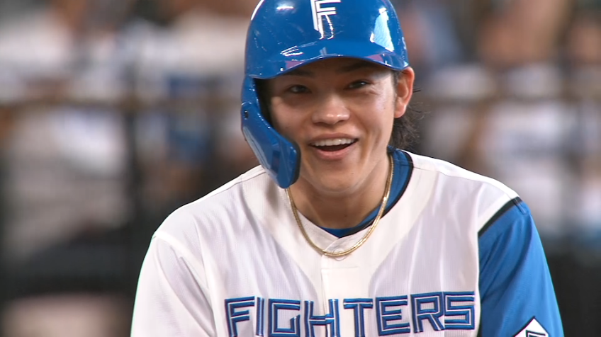 4回裏・F田宮裕涼 ライトフェンス直撃逆転タイムリー3ベース!!