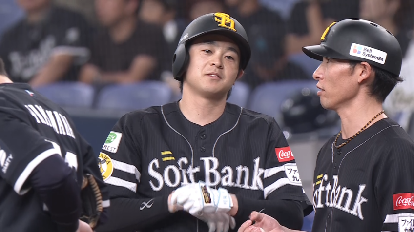 2回表・H川瀬晃 レフトへの先制タイムリーヒット!!