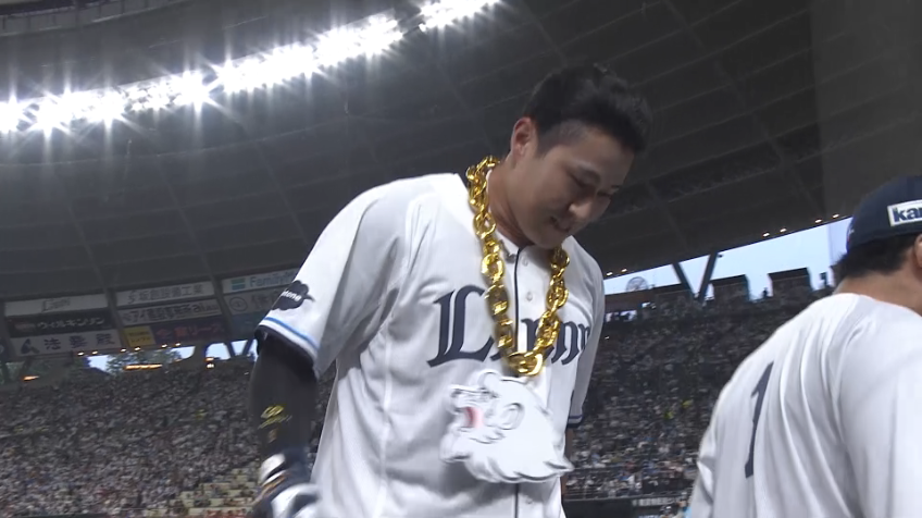 5回裏・L渡部聖弥 ミスターレオに捧げる先制ソロホームラン!!