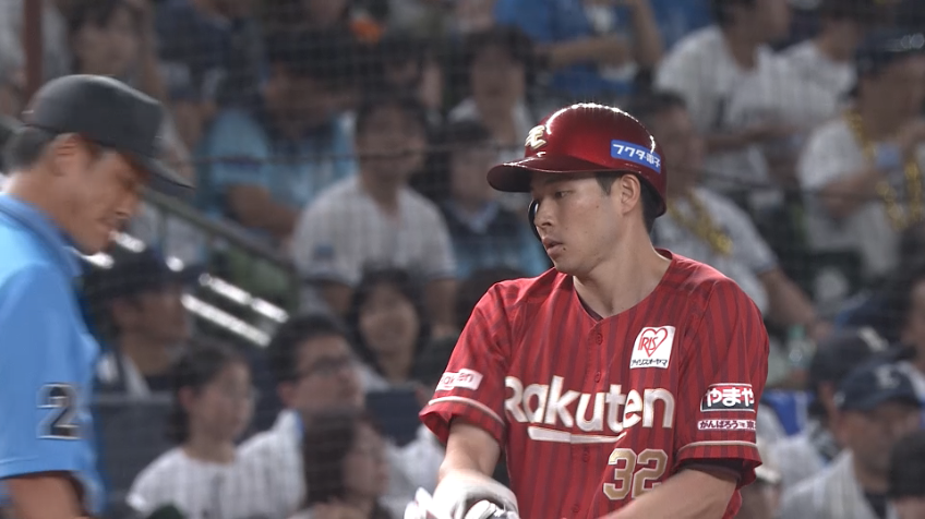 6回表・E中島大輔 右中間を破るタイムリー3ベースヒット!!