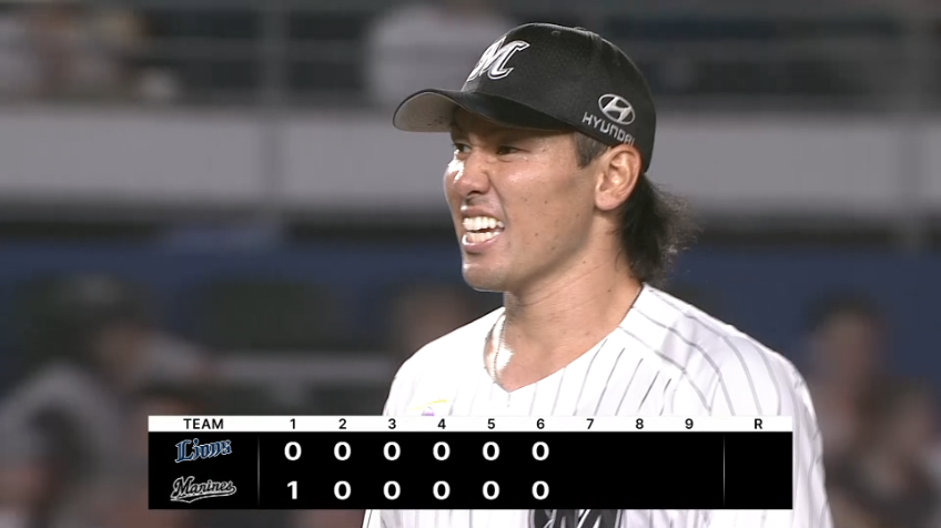 7回表・M高野脩汰 7回8奪三振の好投で勝ち投手の権利を得る!!