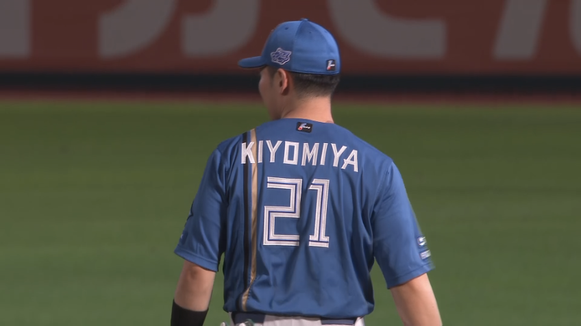 9回裏・F清宮幸太郎 痛烈な打球を華麗に捌く!!