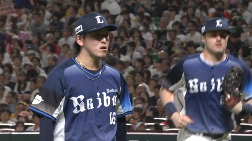 7回裏・L隅田知一郎 7回2失点の力投を見せマウンドを降りる!!