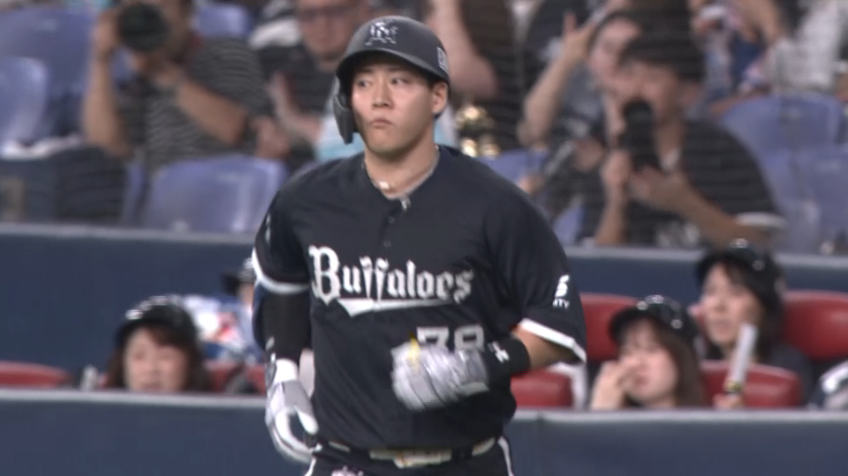 1回裏・B来田涼斗 俊足を活かして先制の内野安打!!