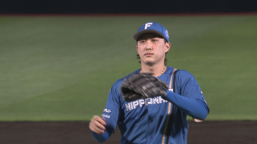 9回裏・F柳川大晟 最後は三振を奪い登板6試合連続セーブ!!