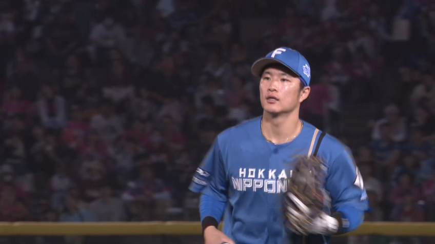 6回裏・F奈良間大己 セカンドライナーをダイビングキャッチ!!