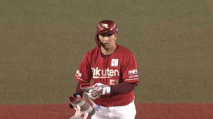 1回表・E小郷裕哉 チャンスを活かして先制のタイムリー2ベース!!
