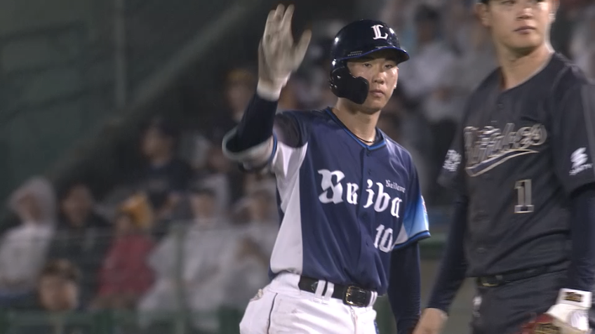 4回表・L小島大河 リードを広げる2点タイムリーヒット!!