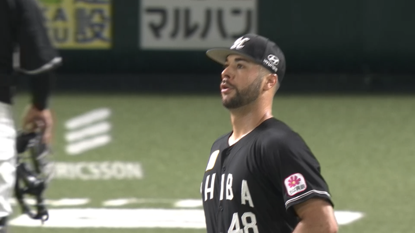 2回裏・Mルケーシー 前の回から3者連続三振の好スタートを切る!!
