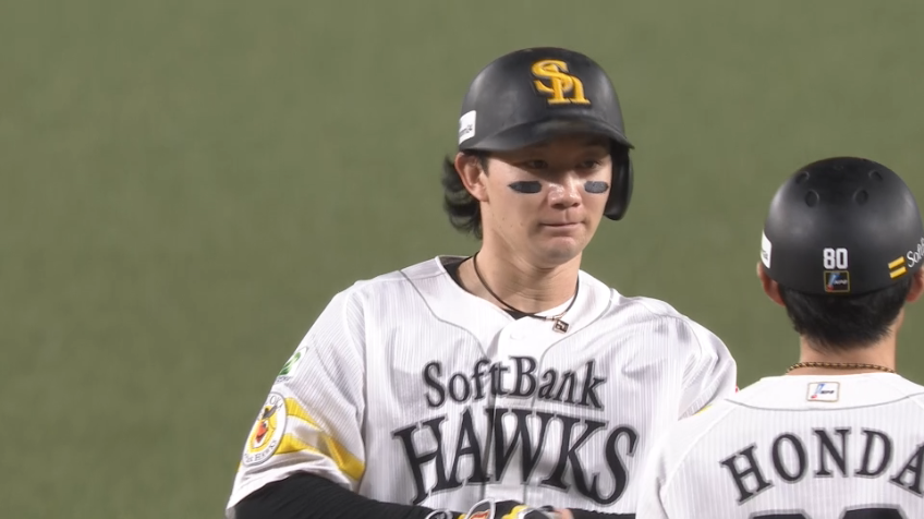 3回裏・H正木智也 すぐさま同点!! レフトへのタイムリー2ベース!!