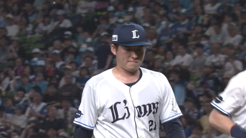 2回表・L武内夏暉 牽制でランナーを誘い出しアウトに!!