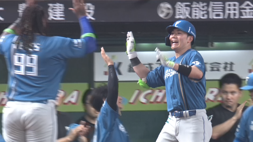 6回表・F清宮幸太郎 キャリアハイとなる第19号ホームラン!!