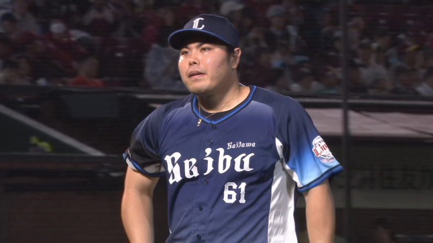 6回裏・L平良海馬 この回3者連続三振!!