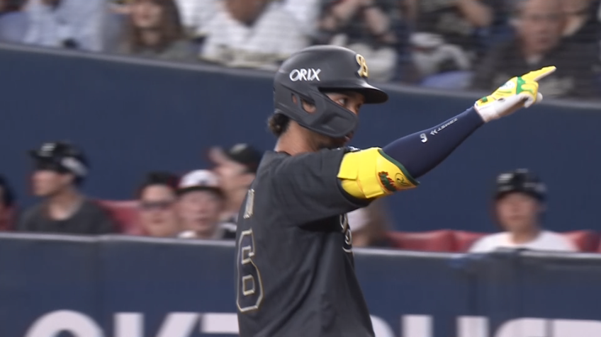 5回裏・B宗佑磨 レフトへのヒットを放ち本日猛打賞の活躍!!