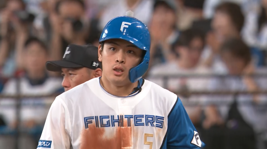 4回裏・F野村佑希 ライト前にタイムリーヒットを放つ!!