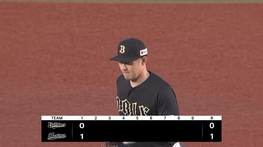 1回裏・B野口智哉 追加点を防ぐファインプレー!!