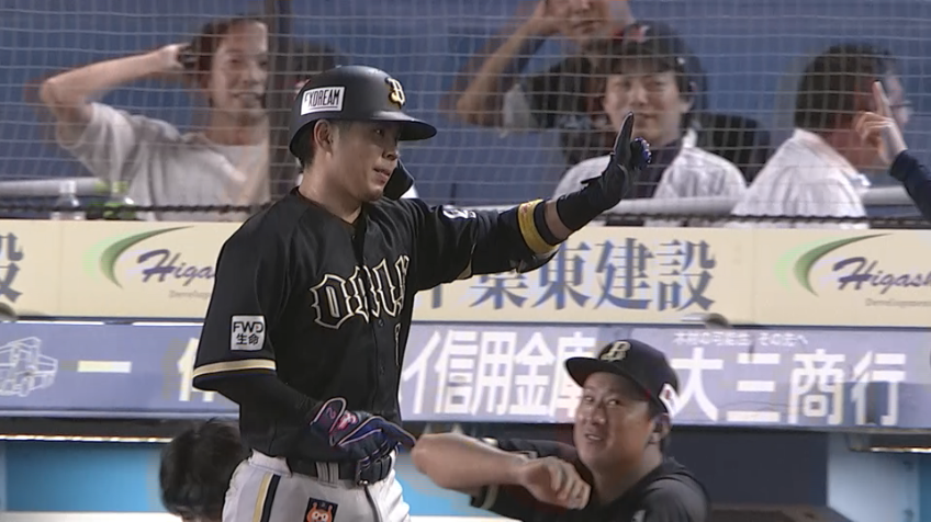 5回表・B若月健矢 今季2号は1点差となるソロホームラン‼