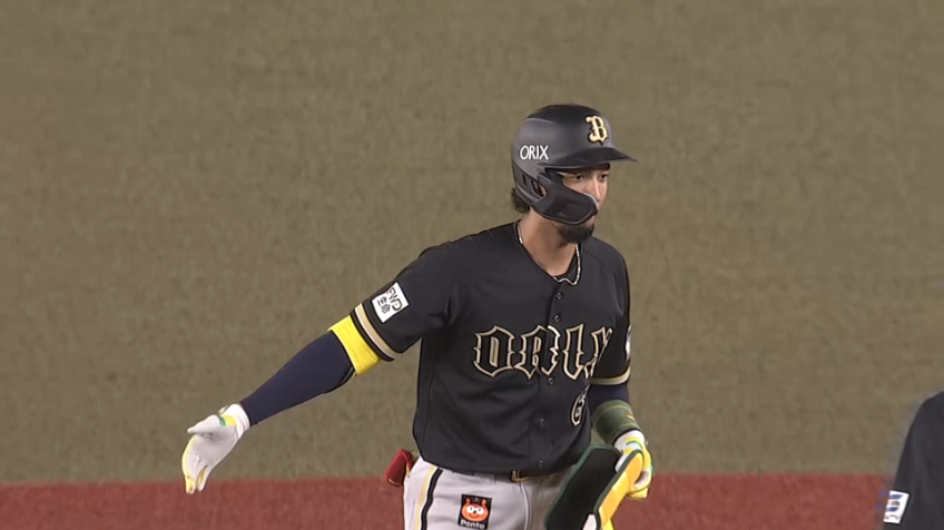 7回表・B宗佑磨 右中間を破る2点タイムリー2ベース!!