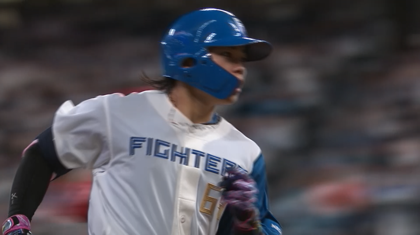 5回裏・F田宮裕涼 ライトスタンドへの3ランHRで追い上げる!!