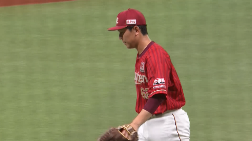 7回裏・E西口直人 3者連続三振を奪う好投を見せる!!