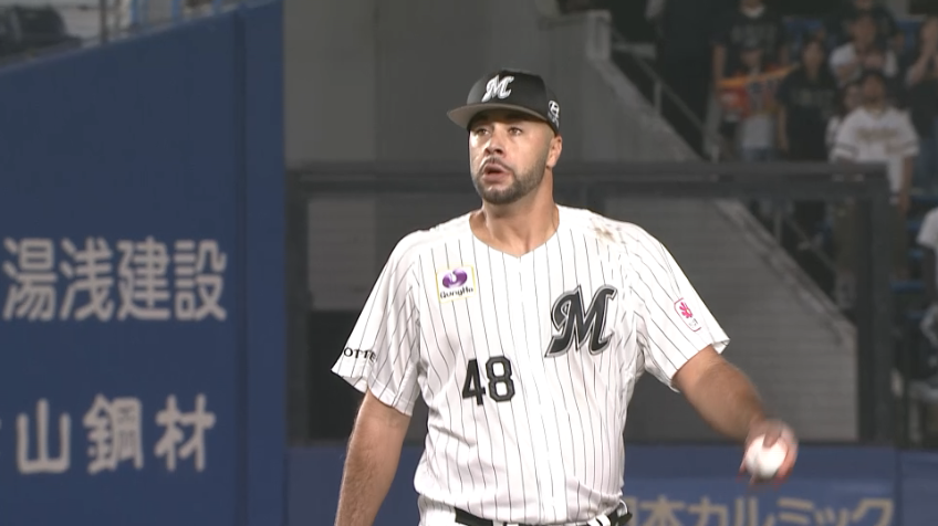 7回表・Mルケーシー 7回7奪三振無失点の好投!!
