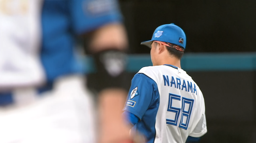 1回表・F奈良間大己 頼れる仕事人!! 初回から華麗な守備!!