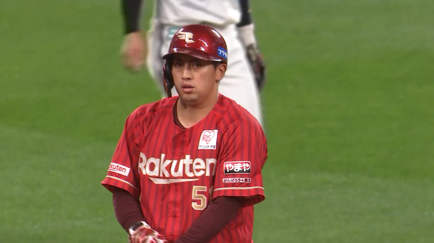2回表・E小郷裕哉 初球から盗塁成功!! チャンス拡大!!