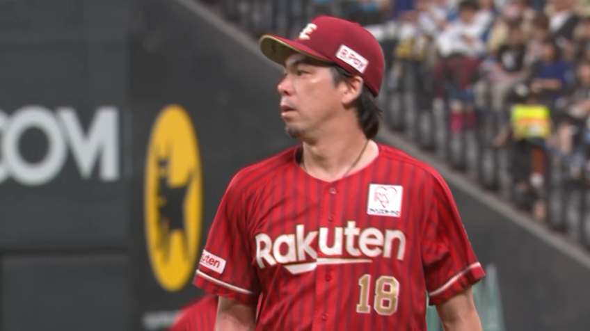 3回裏・E前田健太 前の回から4者連続となる三振を奪う!!