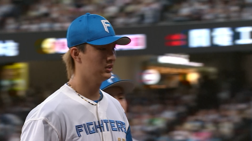 4回表・F達孝太 2アウト満塁のピンチを無失点で切り抜ける!!