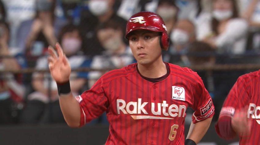 8回表・E村林一輝 高めを捉えたタイムリーヒットでついに均衡破れる!!