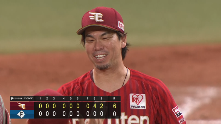 9回裏・E前田健太 NPB12年ぶりとなる完封勝利を収める!!