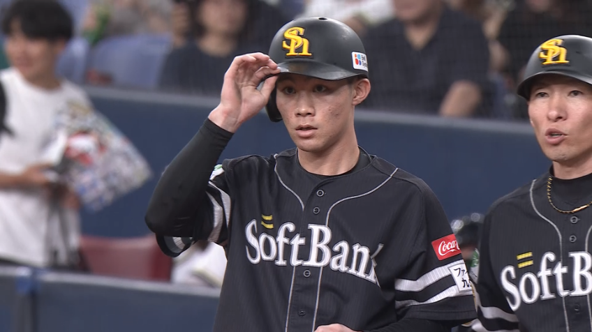 1回表・H庄子雄大 満塁の場面で2点タイムリーヒットを放つ!!