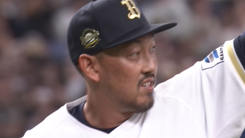 9回表・B平野佳寿 空振り三振を奪い現役生活に幕を下ろす!!