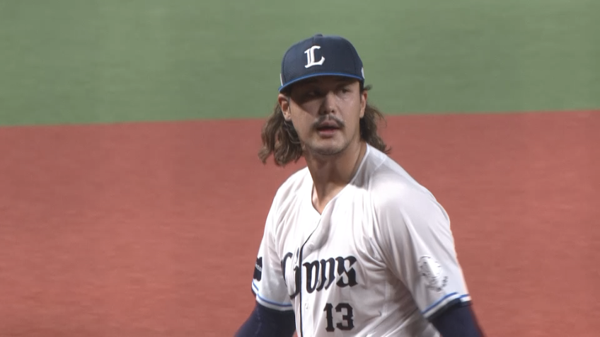 5回表・L高橋光成 5回66球被安打0の好ピッチング!!
