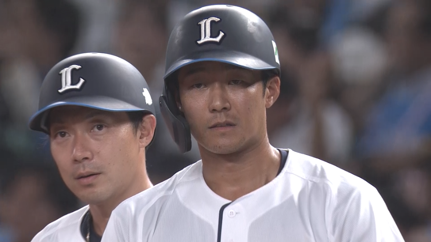 7回裏・L石井一成 同点タイムリーを放ち打撃でもアピール!!