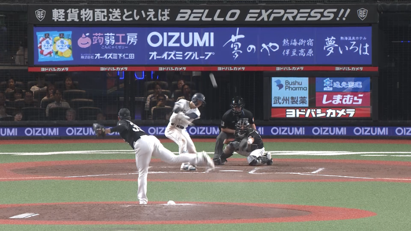 7回裏・M田中晴也 7回途中8奪三振の好ピッチングを魅せる!!