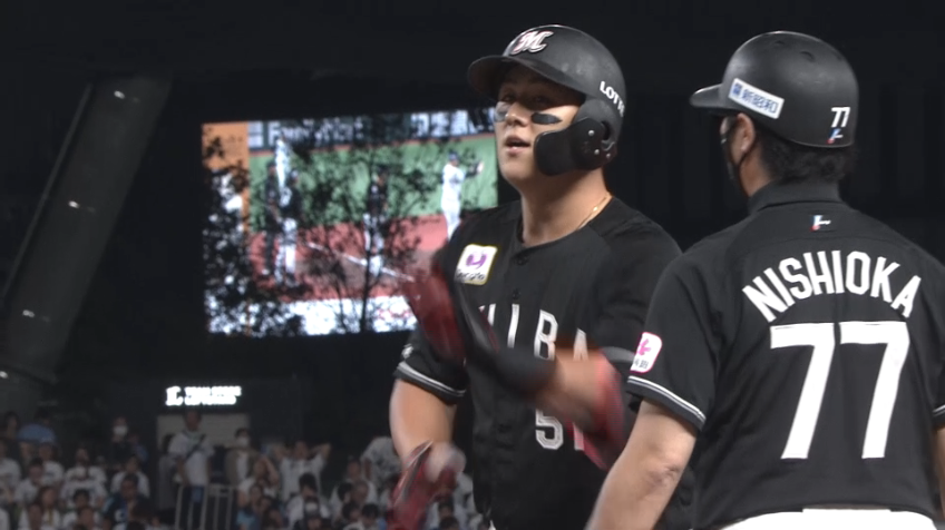 9回表・M山口航輝 ダメ押しのタイムリーヒット!!