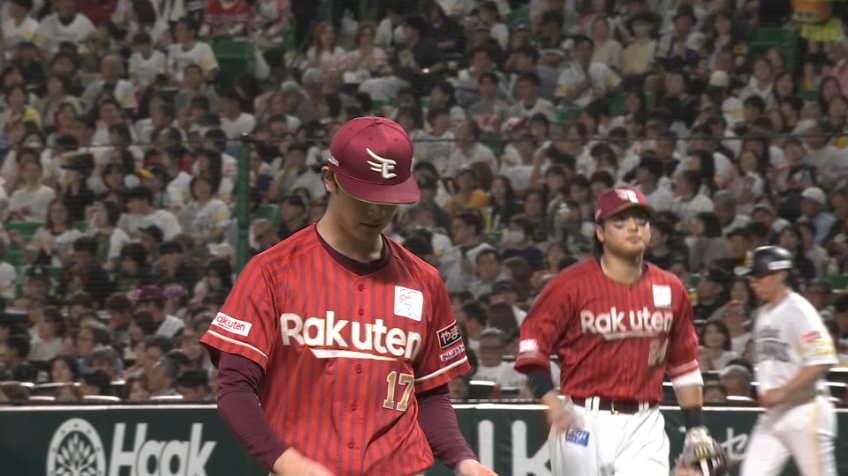 4回裏・E古謝樹 この回すべてのアウトを三振で奪う!!
