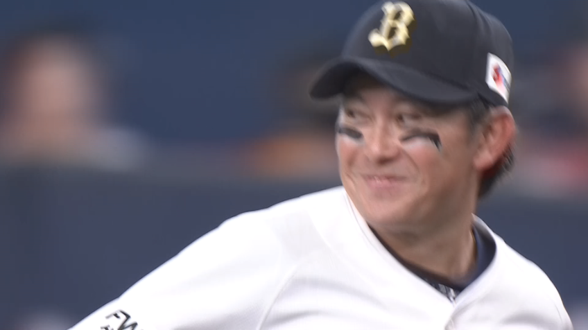 6回表・B西野真弘・紅林弘太郎 華麗に併殺を完成させる!!